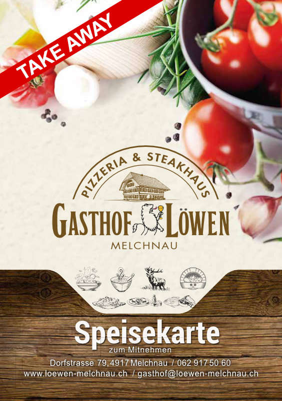 Take Away Karte als PDF